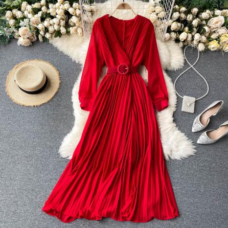 sd-18662 dress-red